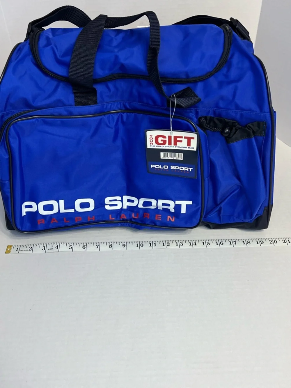vintage 90s Polo Sport Ralph Lauren duffle bag  USA track‎ and field NWT
